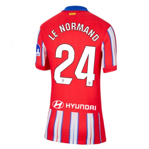 Atletico Madrid Robin Le Normand #24 Domaci Dres za Ženska 2024-25 Kratak Rukav